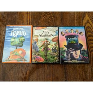 Bundle of 3 Johnny Depp DVD's